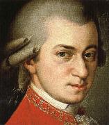 antonin dvorak wolfgang amadeus mozart, painted nearly three decades after his death by barbara krafft oil